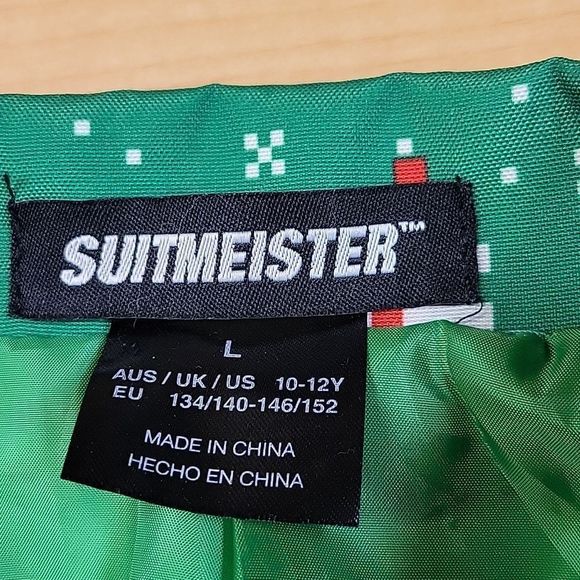 Suitmeister Christmas blazer size Youth L - Picture 3 of 7